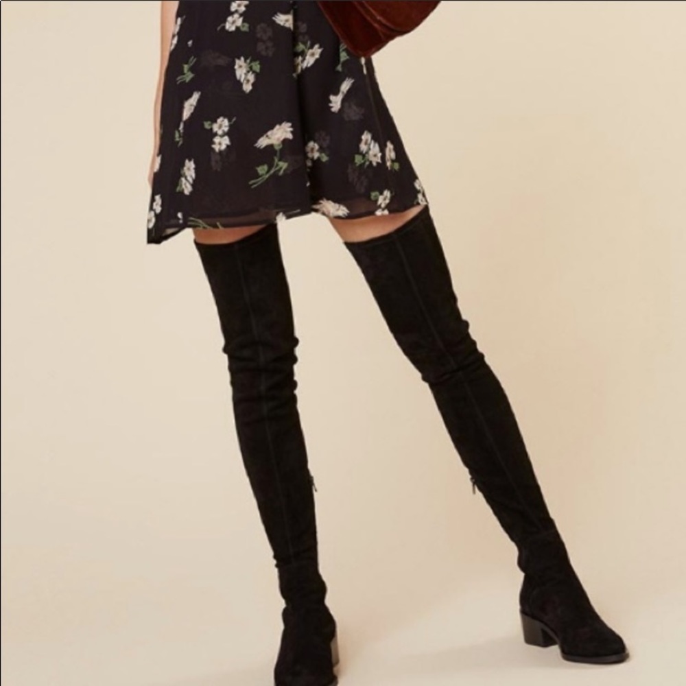 & Other Stories Over The Knee Suede Boots sz 36